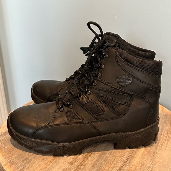 Harley Davidson Hawkins Waterproof Leather Boot Stock #...